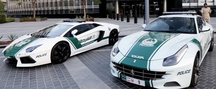 Dubai Police has a separate fleet of supercars