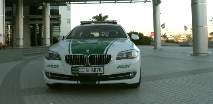 Dubai Police BMW 5 Series