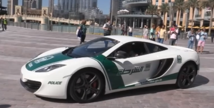 Dubai police McLaren