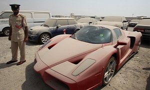 Dubai Police Receives $1.6M Bid for Impounded Ferrari Enzo, Can't Sell the Car