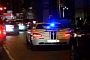 Dubai Police SLS AMG Pulls Over Range Rover