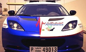 Dubai’s Lotus Evora Ambulance Is Probably the Fastest in the World