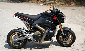 Ducati 1199 Panigale-Powered Honda Grom Is as Insane as It Gets