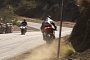 Ducati 1199 Rider Tries to Drag Elbow On the Snake - Almost Wrecks His Bike