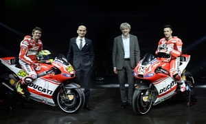 Ducati 2014 MotoGP Team Presented in Germany