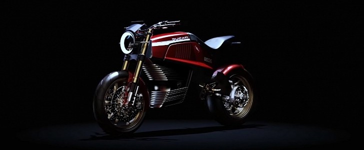 Ducati 860-E Concept imagined by Italdesign
