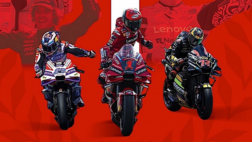 Ducati wins 2023 MotoGP, WorldSBK, and WorldSSP