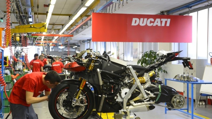 Ducati aseembly line