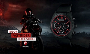 Ducati Fastrider Black Shield Tudor Is a Killer Watch