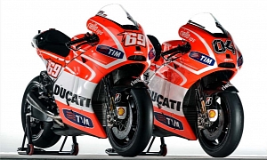 Ducati GP13 Bikes Unveiled