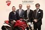 Ducati Hits Millionth-Bike Milestone with Monster 1200S Machine