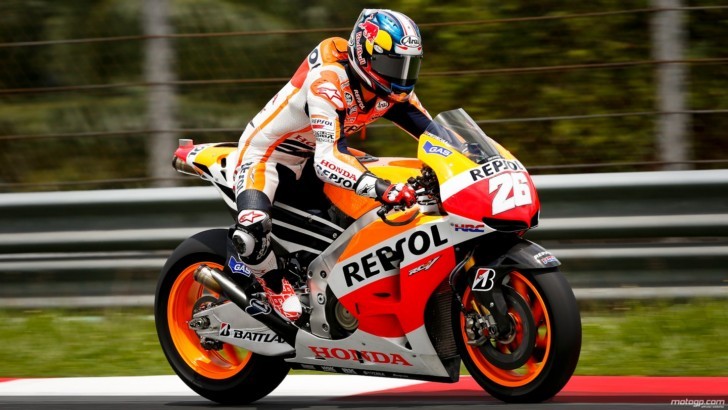 Dani Pedrosa is the fastest in the first day of Sepang 2 tests