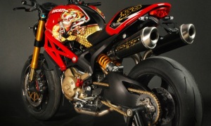 Ducati Monster 1100 by Rever Corsa and Christian Audigier
