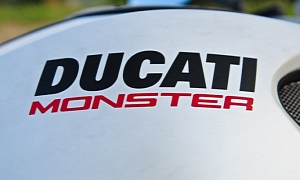 Ducati Monster 821 Spy Shot