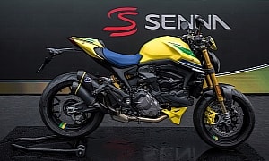 Ducati Monster Senna Honors Three Decades Since the Legendary F1 Driver's Passing