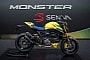 Ducati Monster Senna Honors Three Decades Since the Legendary F1 Driver's Passing