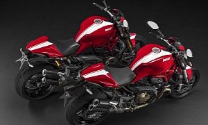 Ducati Monster Stripe Models Make Sizzling Hot Appearance