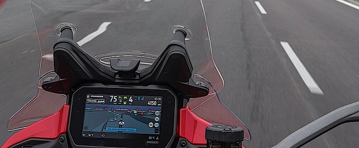 American riders can now use the Multistrada radar systems