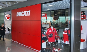 Ducati Opens Lifestyle Shop at Fiumicino Airport, Rome