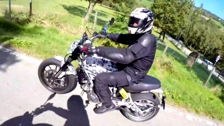 Ducati Scrambler Spy Shot