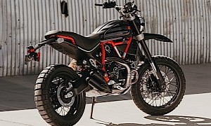 Ducati Scrambler Desert Sled Turns Into Limited Edition Fasthouse Mint 400