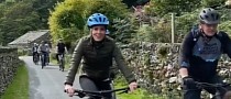 Duchess of Cambridge Mountain Biking and Abseiling After Boat Trips and Visiting Air Base