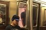 Dude Catches a Ride on the Side of an NYC Train like It’s No Big Deal