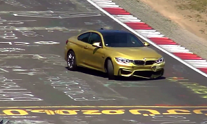 Dude Wrecks His New BMW M4 on His First Run on the Nurburgring