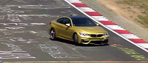 Dude Wrecks His New BMW M4 on His First Run on the Nurburgring