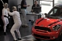 Dueling Fencers Appear in MINI Dealership