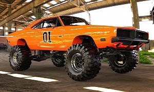 Dukes of Hazzard Dodge Charger "Jump Car" Is Part Muscle, Part Truck