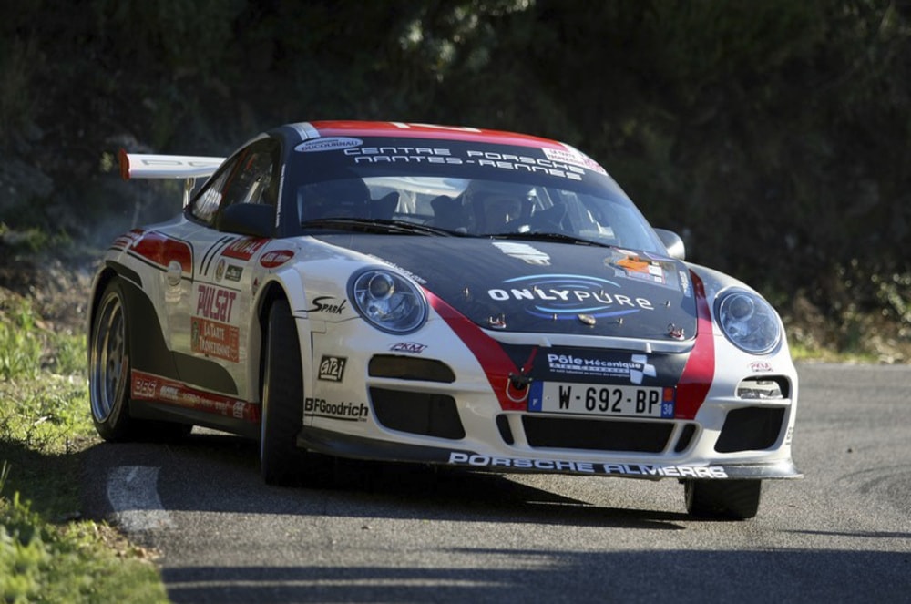 Porsche 911 GT3 2015 Rally FRA Card Romain Dumas 
