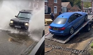Dumb Drivers and Flooded Ford Is a Hilariously Lethal Combination