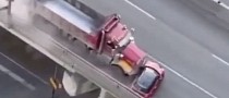 Dump Truck vs. MINI Cooper Video Has Everyone Taking Sides