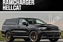 Durango-Based CGI Dodge Dakota Sport Truck Morphs Into Ramcharger Hellcat SUV