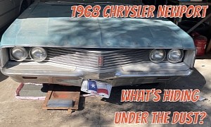 Dusty 1968 Chrysler Flexes Massive Big-Block Muscle, Estate Find