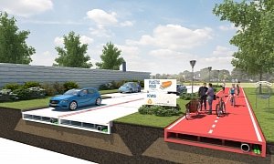 Dutch Company Wants to Replace Asphalt Roads with Recycled Plastic Tiles