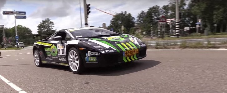 Dutch Lamborghini Gallardo Rally Car