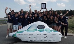 Dutch Student Team Has Built the Most Efficient Hydrogen-Powered Car in the World