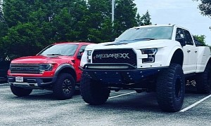Dwarfing an F-150 Raptor Is Now as Easy as Saying 2021 MegaRexx F-250 MegaRaptor