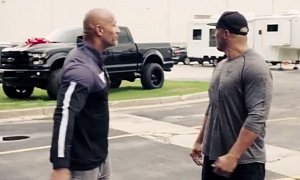 Dwayne Johnson Buys Custom Ford F-150 as Surprise Gift for Stunt Double