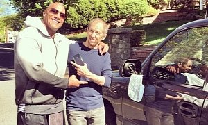 Dwayne “The Rock” Johnson Sideswipes Fan’s Truck, Man Refuses to Accept His Money