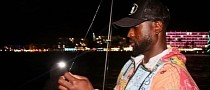 Dwyane Wade Goes for “Late Night Fishing” Next to Luxury Yacht, The Wellesley
