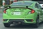 Dyslexic Honda Civic Si Coupe Knows Who Its Father Is