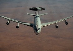 E-3 Sentry Displays Massive "Flying Saucer" for All to See