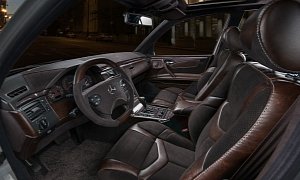 E 55 AMG 4Matic W210 Interior Gets Attacked With Leather by Vilner