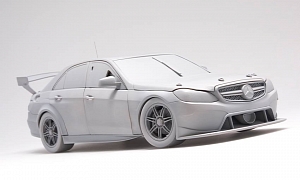 E 63 AMG From V8 Supercars Scale Model in The Works