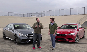 E 63 AMG S-Model vs M5 Competition Package by MotorTrend