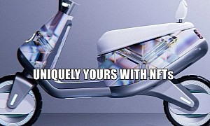 e-Scooter Omni Dreams of a Future in Which Wearable NFTs Are the Ultimate Customization