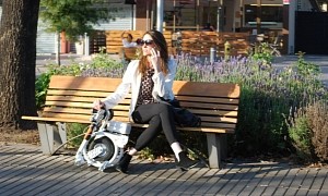 E3 From Airwheel Is a Folding E-bike or Scooter That Fits in Your Backpack